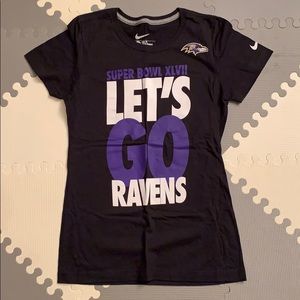 Baltimore Ravens Super Bowl XLVII tee